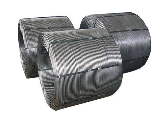 Industrial Grade Metallic Calcium Silicon Cored Wire Alloy As Deoxidizer