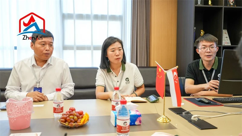 ZhenAn Customers Visit67