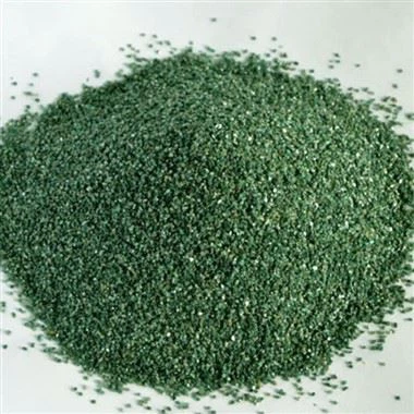 Green Silisyòm Carbide Powder pou abrazif refractory